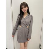 2wayカットアウトテーラードワンピース | EATME | 詳細画像16