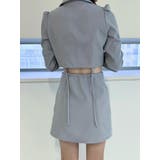 2wayカットアウトテーラードワンピース | EATME | 詳細画像34