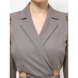 2wayカットアウトテーラードワンピース | EATME | 詳細画像39