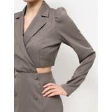 2wayカットアウトテーラードワンピース | EATME | 詳細画像40