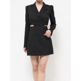 2wayカットアウトテーラードワンピース | EATME | 詳細画像48