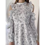 カットショルダーオリジナル柄ワンピース | EATME | 詳細画像13