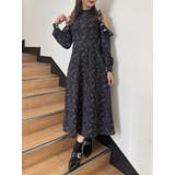 カットショルダーオリジナル柄ワンピース | EATME | 詳細画像27