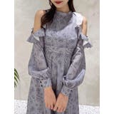 カットショルダーオリジナル柄ワンピース | EATME | 詳細画像30