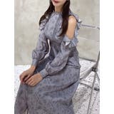 カットショルダーオリジナル柄ワンピース | EATME | 詳細画像31