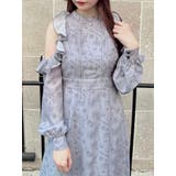 カットショルダーオリジナル柄ワンピース | EATME | 詳細画像33