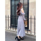 カットショルダーオリジナル柄ワンピース | EATME | 詳細画像35