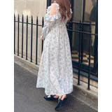 カットショルダーオリジナル柄ワンピース | EATME | 詳細画像41