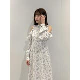 カットショルダーオリジナル柄ワンピース | EATME | 詳細画像48