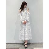 カットショルダーオリジナル柄ワンピース | EATME | 詳細画像49