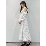 カットショルダーオリジナル柄ワンピース | EATME | 詳細画像50