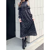 カットショルダーオリジナル柄ワンピース | EATME | 詳細画像8