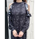 カットショルダーオリジナル柄ワンピース | EATME | 詳細画像9