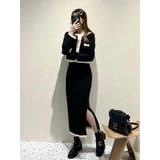 バイカラーツイードライクスカート（セットアップ可能） | EATME | 詳細画像11 