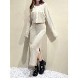 バイカラーツイードライクスカート（セットアップ可能） | EATME | 詳細画像13 