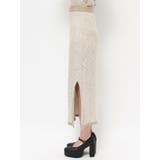 バイカラーツイードライクスカート（セットアップ可能） | EATME | 詳細画像24 