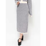 バイカラーツイードライクスカート（セットアップ可能） | EATME | 詳細画像44 