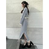 バイカラーツイードライクスカート（セットアップ可能） | EATME | 詳細画像8 