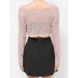 透かし編みニットTOP | EATME | 詳細画像27 