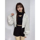 ロゴ刺繍ZIPブルゾン | EATME | 詳細画像14 