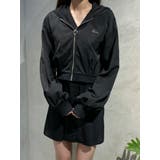 ロゴ刺繍ZIPブルゾン | EATME | 詳細画像2 