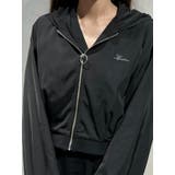 ロゴ刺繍ZIPブルゾン | EATME | 詳細画像3 