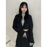 テーラードショートジャケット(セットアップ可能) | EATME | 詳細画像13