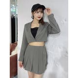 テーラードショートジャケット(セットアップ可能) | EATME | 詳細画像29