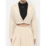 テーラードショートジャケット(セットアップ可能) | EATME | 詳細画像34