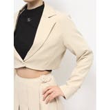 テーラードショートジャケット(セットアップ可能) | EATME | 詳細画像38