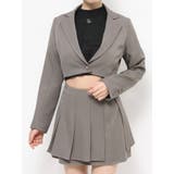 テーラードショートジャケット(セットアップ可能) | EATME | 詳細画像46