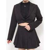 テーラードショートジャケット(セットアップ可能) | EATME | 詳細画像47