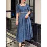 ブルー | デニムマキシワンピース | EATME