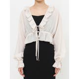 リボンフリルペプラムTOP | EATME | 詳細画像12