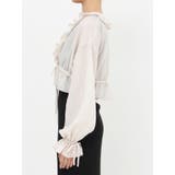 リボンフリルペプラムTOP | EATME | 詳細画像13