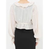 リボンフリルペプラムTOP | EATME | 詳細画像14