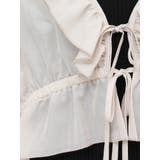 リボンフリルペプラムTOP | EATME | 詳細画像19