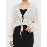 リボンフリルペプラムTOP | EATME | 詳細画像22