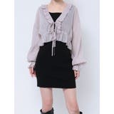 リボンフリルペプラムTOP | EATME | 詳細画像24