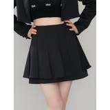 プリーツラップミニスカート（セットアップ可能） | EATME | 詳細画像1 