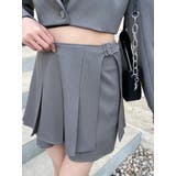 プリーツラップミニスカート（セットアップ可能） | EATME | 詳細画像14 