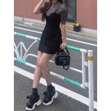 カットアウトフロントZIPリブTOP | EATME | 詳細画像12