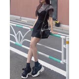 カットアウトフロントZIPリブTOP | EATME | 詳細画像13