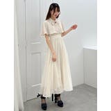 ケープ付きカットアウトワンピース | EATME | 詳細画像1 