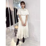 ケープ付きカットアウトワンピース | EATME | 詳細画像3 