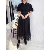 ケープ付きカットアウトワンピース | EATME | 詳細画像4 