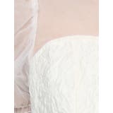 Vネックチュールコンビブラウス | EATME | 詳細画像17