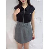 ダブルボタンタイトスカート | EATME | 詳細画像2 