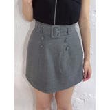 ミックス | ダブルボタンタイトスカート | EATME