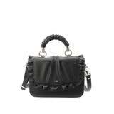 ブラック | ラッフルフラップバッグ | EATME